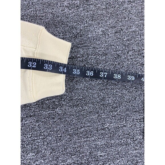 Spirit Jersey Sweater Adult 2XL XXL Beige Disney Mickey Santa Sequined Holiday - Picture 9 of 16